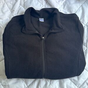 Old Navy Active Black Fleece Jacket